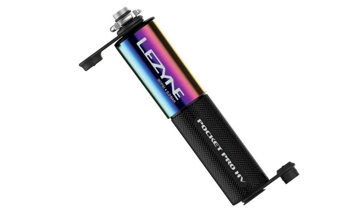 Ручной насос Lezyne POCKET PRO НV - NEO METALL/BLK Ручной насос Lezyne POCKET PRO НV - NEO METALL/BLK