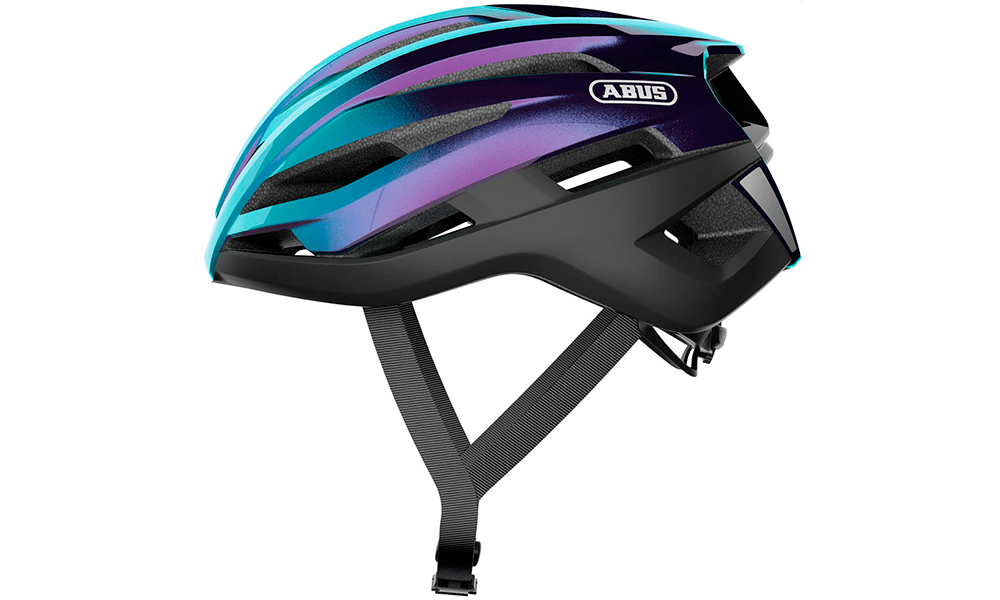Фотография Велошлем спортивный ABUS STORMCHASER размер L (58-61 см), Фиолетово-черный