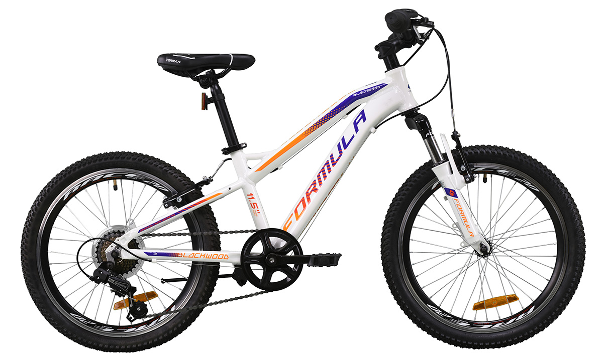 Фотографія Велосипед Formula 20" BLACKWOOD 1.0 AM (2020) 2020 Біло-фіолетовий 5