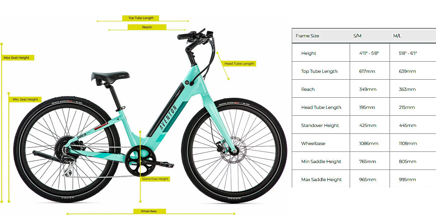 Електровелосипед Aventon Pace 500 ST, 27,5", рама M, 2023 Celeste 7