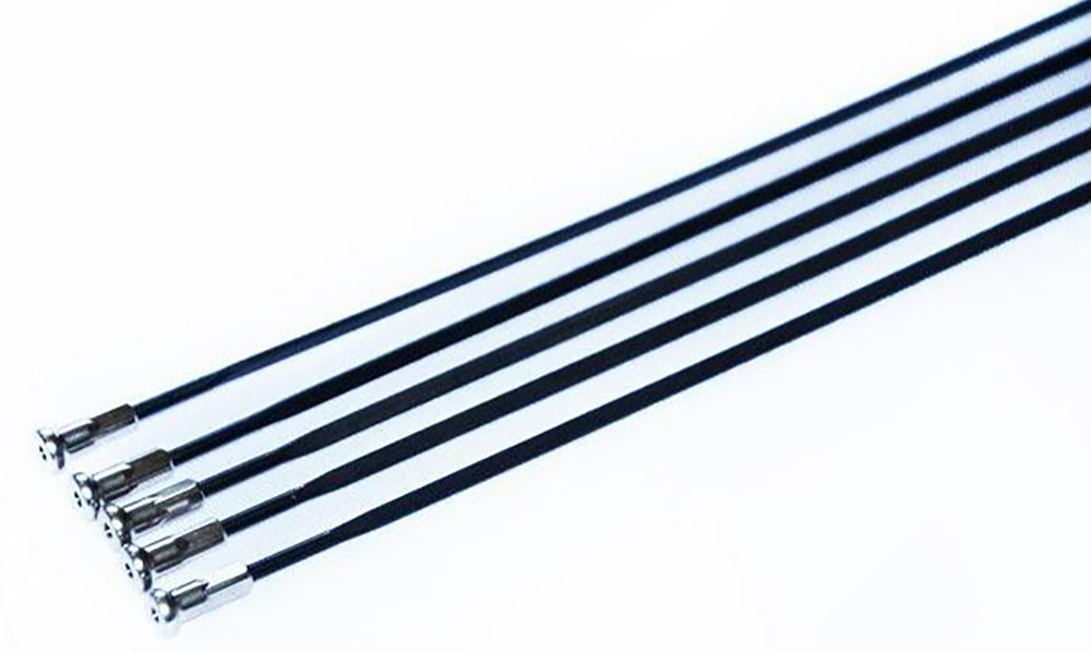 Спиця задня права CAMPAGNOLO для коліс Zonda Rear Right 280mm Black Flat 2 Спиця задня права CAMPAGNOLO для коліс Zonda Rear Right 280mm Black Flat 2