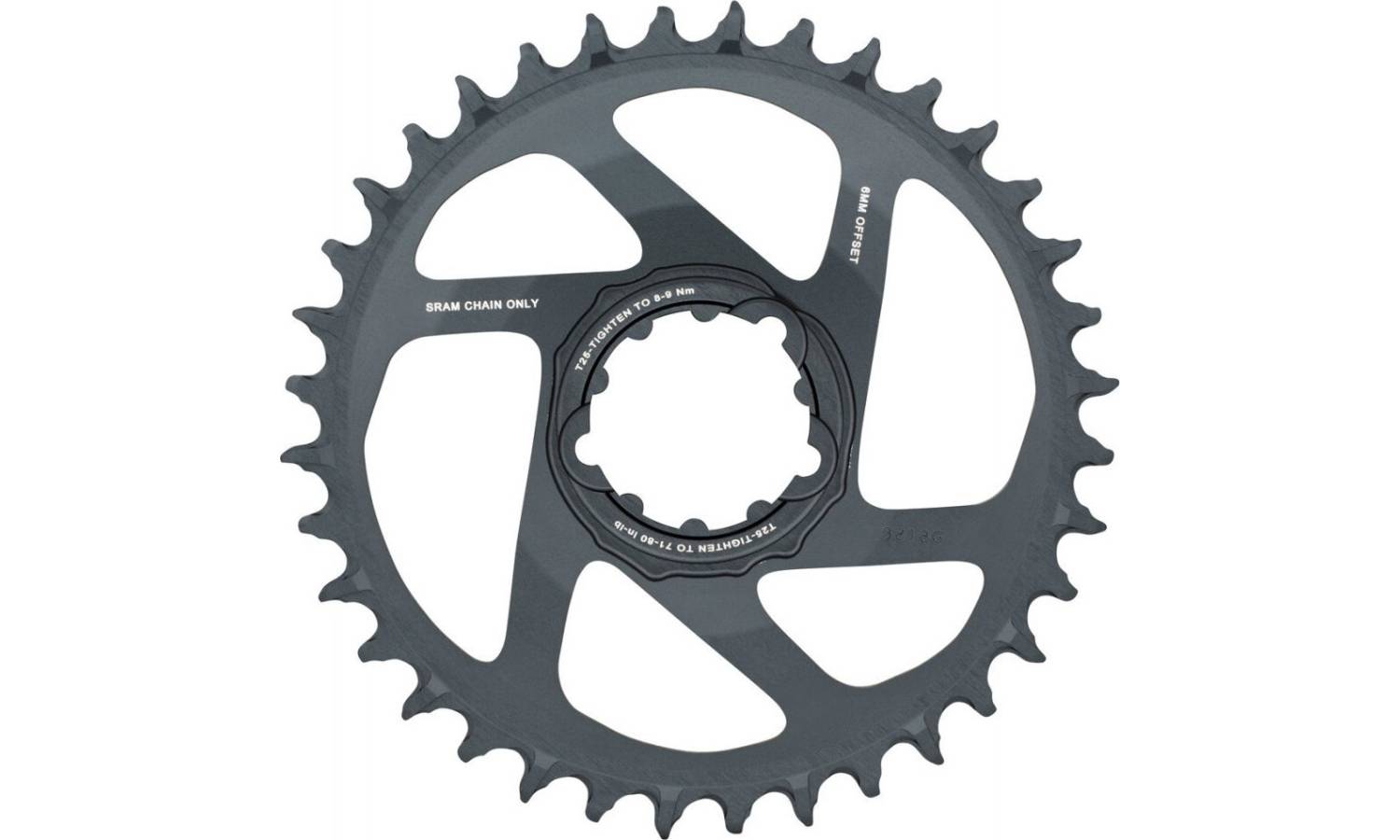 Фотография Звезда SRAM X-SYNC 2 SL 36T Direct Mount 6mm Offset Eagle Lunar Grey 2