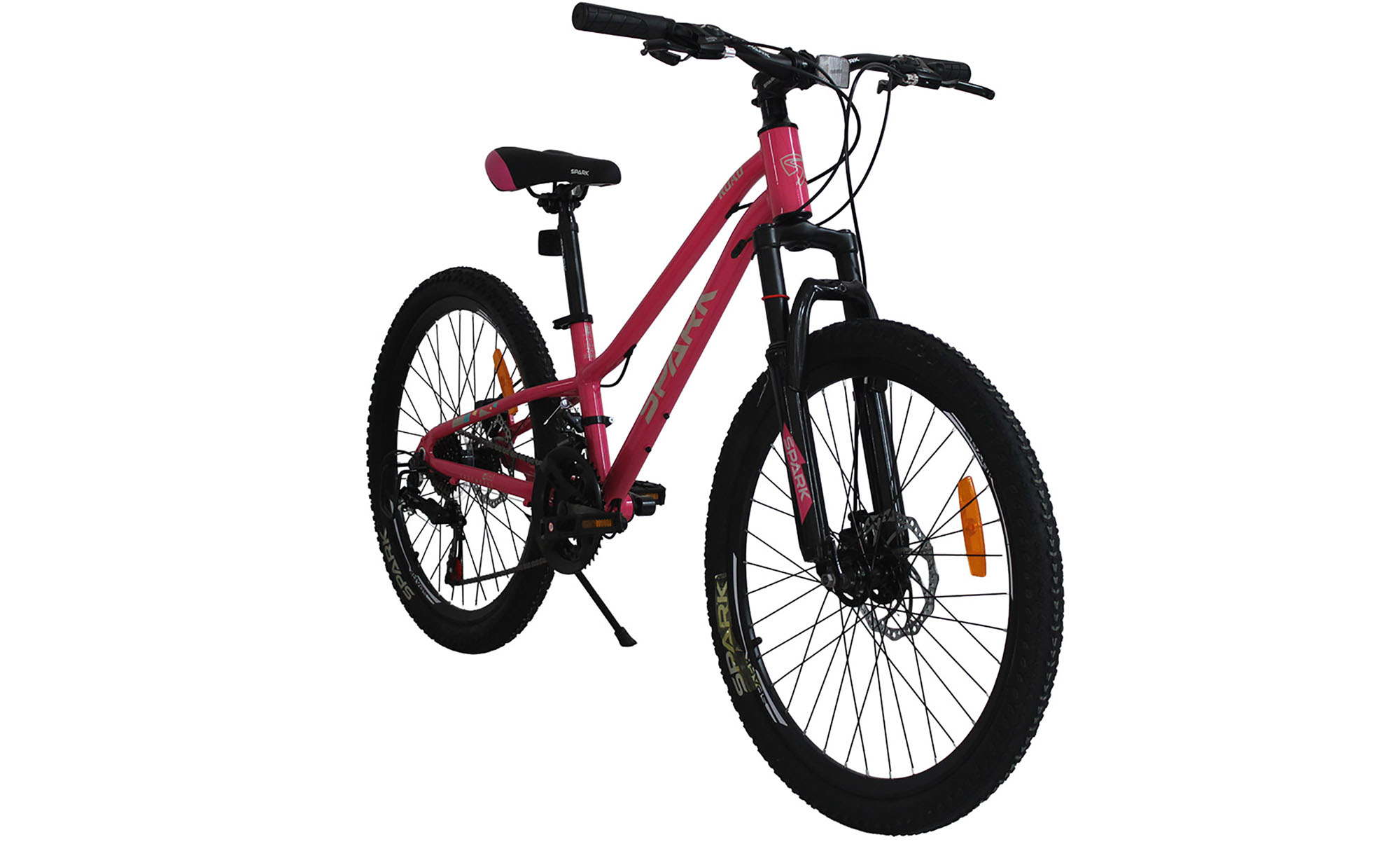 Велосипед SPARK ROAD 24", размер XXS, рама 11", год 2026, малиновый 4 Велосипед SPARK ROAD 24", размер XXS, рама 11", год 2026, малиновый 4
