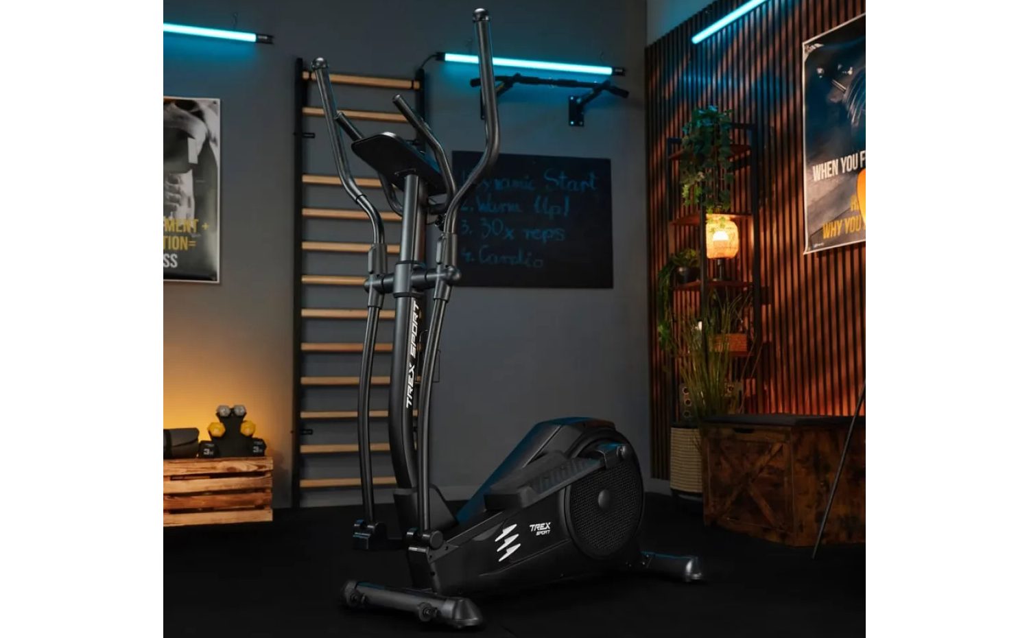 Орбитрек Trex Sport TX-700ECT Stark электромагнитный черный 18