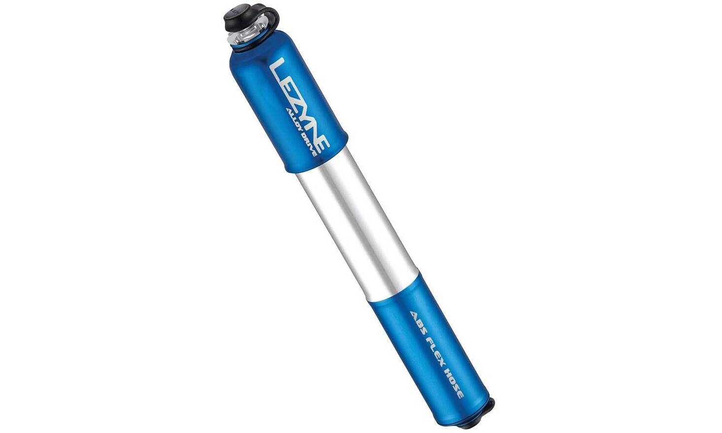 Насос ручной Lezyne Alloy Drive, размер M, 90 psi, голубой 2 Насос ручной Lezyne Alloy Drive, размер M, 90 psi, голубой 2