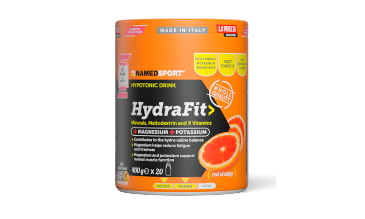 Витаминно-минеральный комплекс + фляга Namedsport KIT HYDRAFIT 400 г Красный апельсин