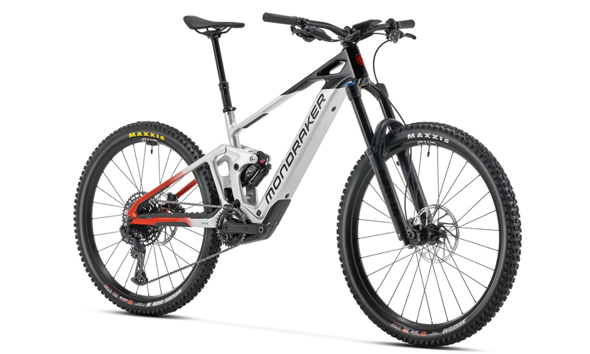 Электровелосипед MONDRAKER DUNE R Carbon 29" 170mm, 400Wh Bosch SX, размер L, 2024, серебристый 2