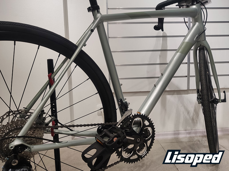 Велосипед Cannondale SYNAPSE Sora 28" (2021) 2020 Сірий 2