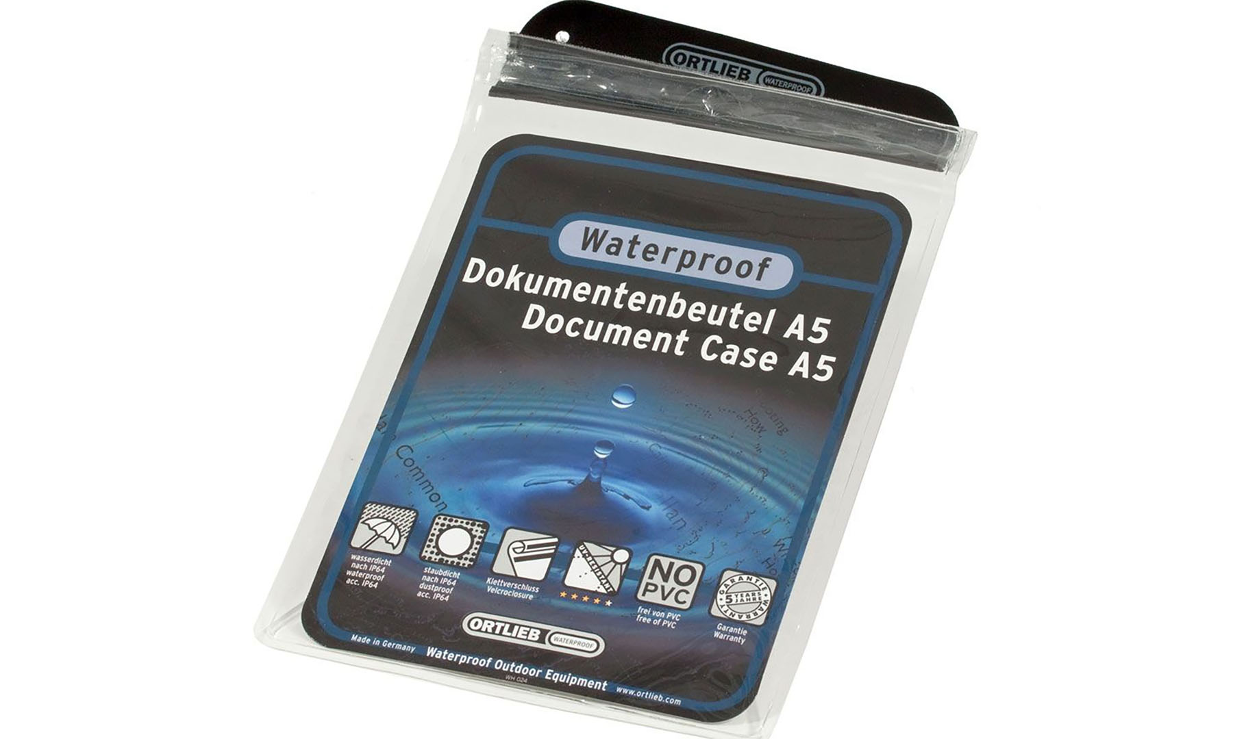 Фотография Гермокарман для документов Ortlieb Document-Bag, размер A5