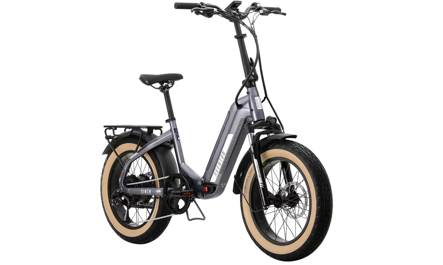 Электровелосипед Aventon Sinch.2 500 20" 2024 Qicksilver 6