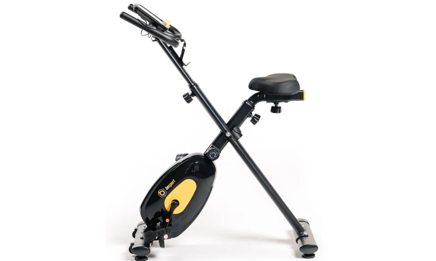 Велотренажер Besport BS-1560 XRAY магнітний чорно-жовтий 18