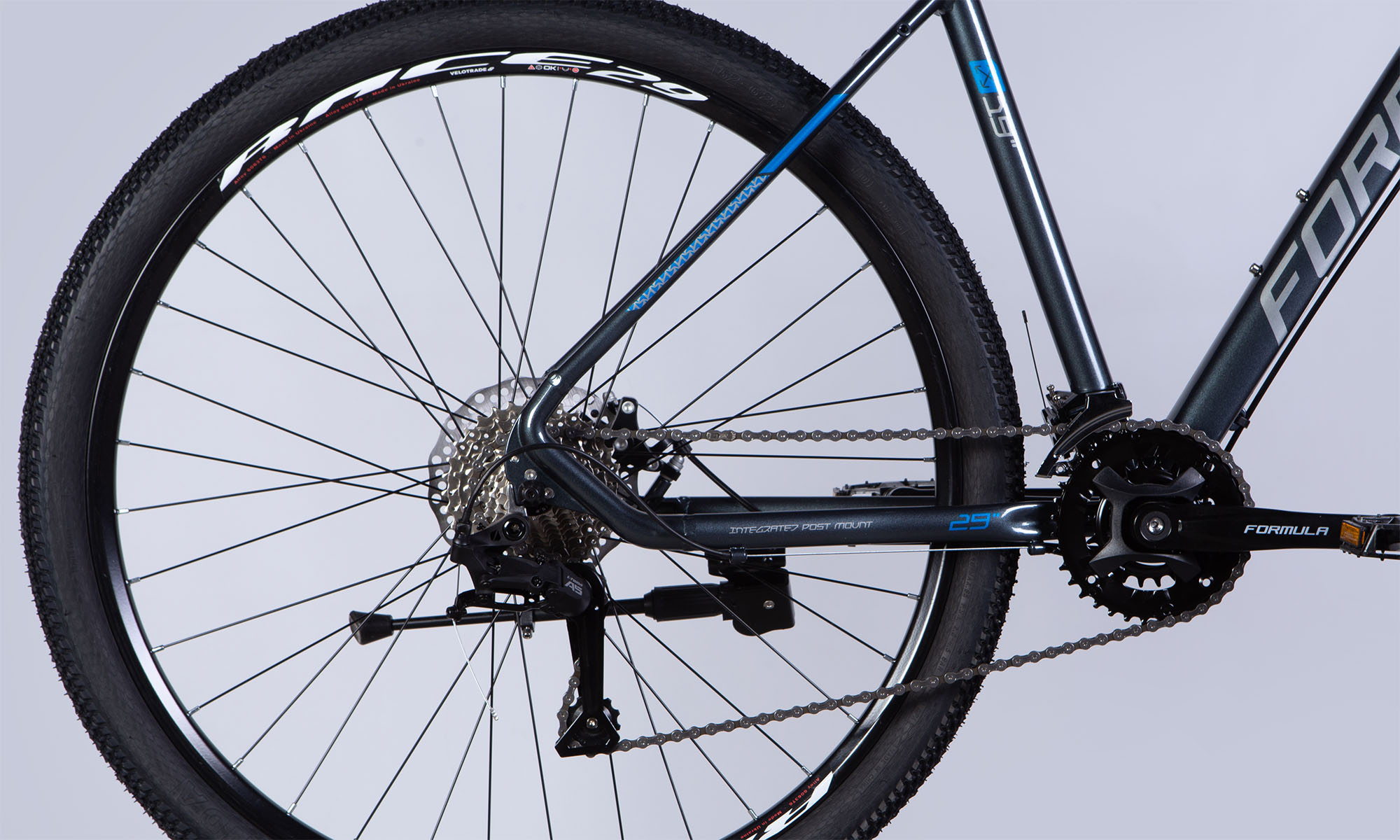 Велосипед Formula ZEPHYR 3.0 DD CS 29", размер XL, рама 21", 2025, темно-серый 4