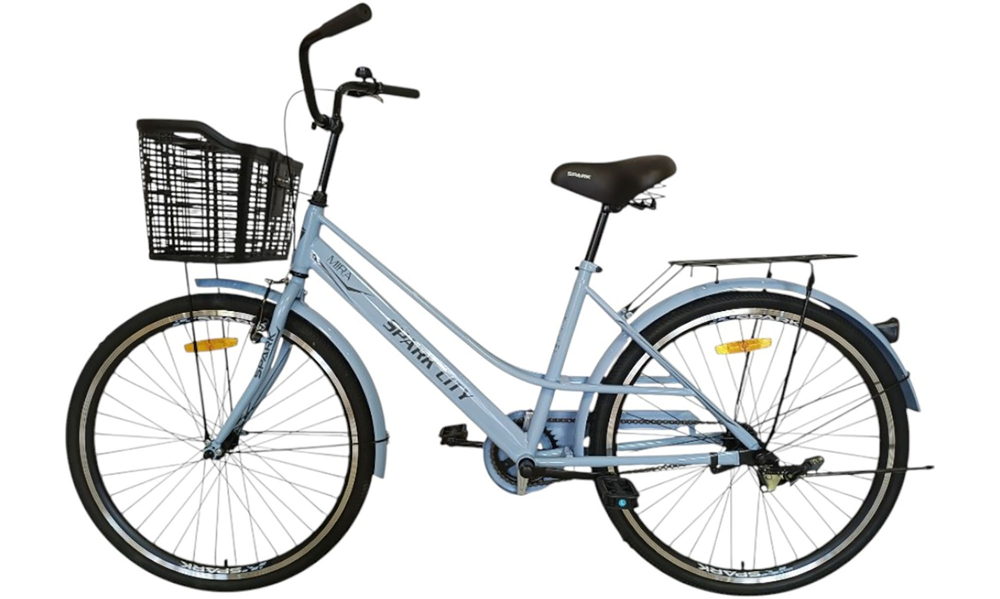Велосипед SPARK CITY MIRA 26", размер M, рама - 17", год 2026, голубой 4