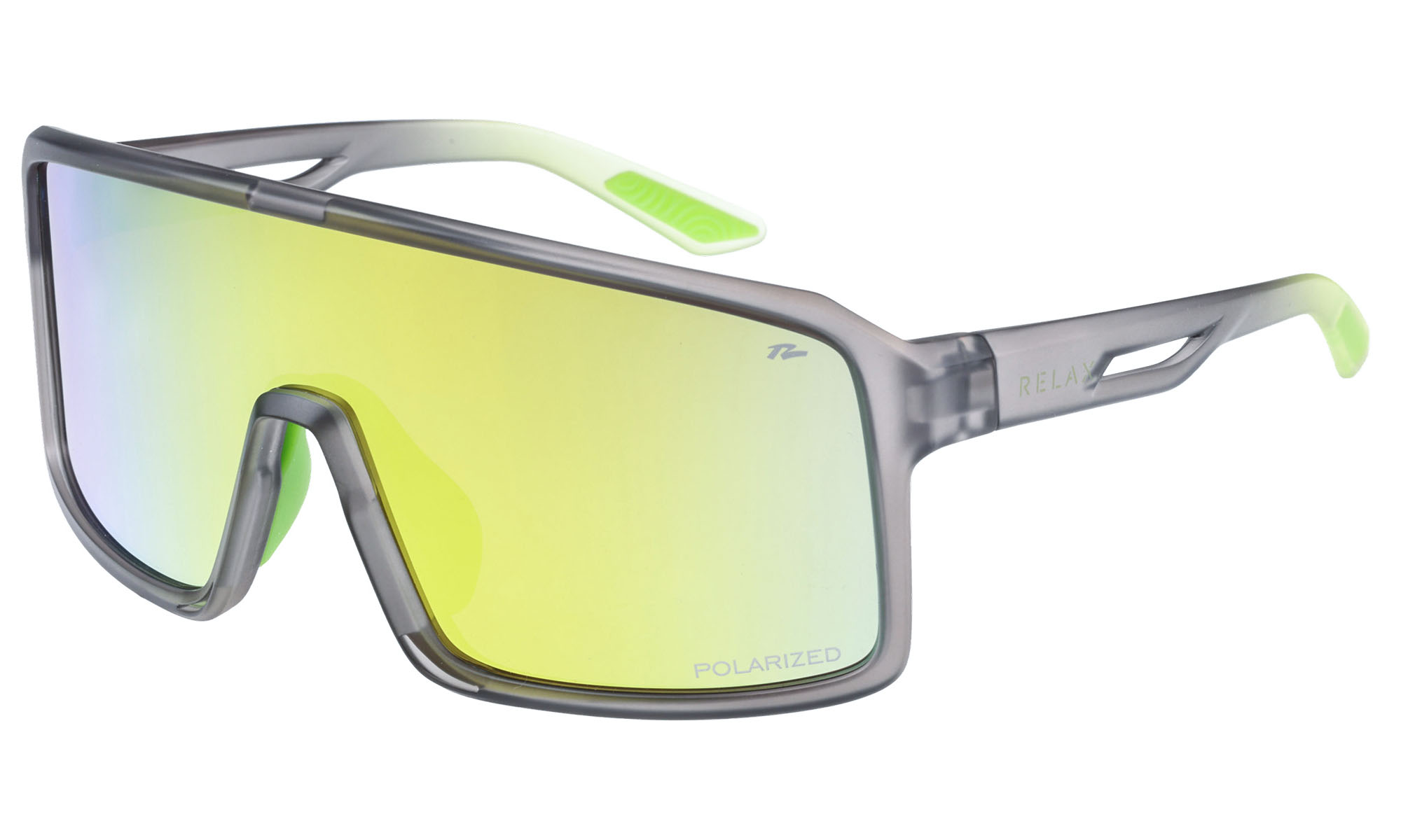 Очки Relax Gull серые матовые, линза brown (Polarized TAC 1,0 mm), yellow revo , кат. 3 Очки Relax Gull серые матовые, линза brown (Polarized TAC 1,0 mm), yellow revo , кат. 3