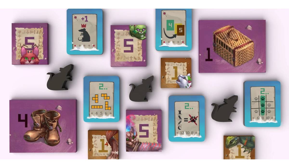 Настольная игра Остров кошек: Котята и зверята (The Isle of Cats: Kittens + Beasts) 10
