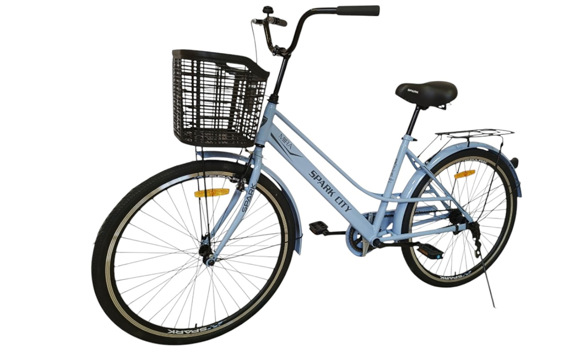 Велосипед SPARK CITY MIRA 26", розмір M, рама - 17", рік 2026, блакитний 5