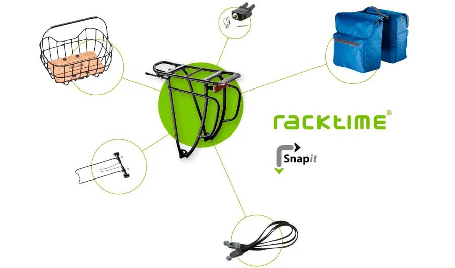 Дерев'яний бокс Racktime Woodpecker на багажник велосипеда. 2