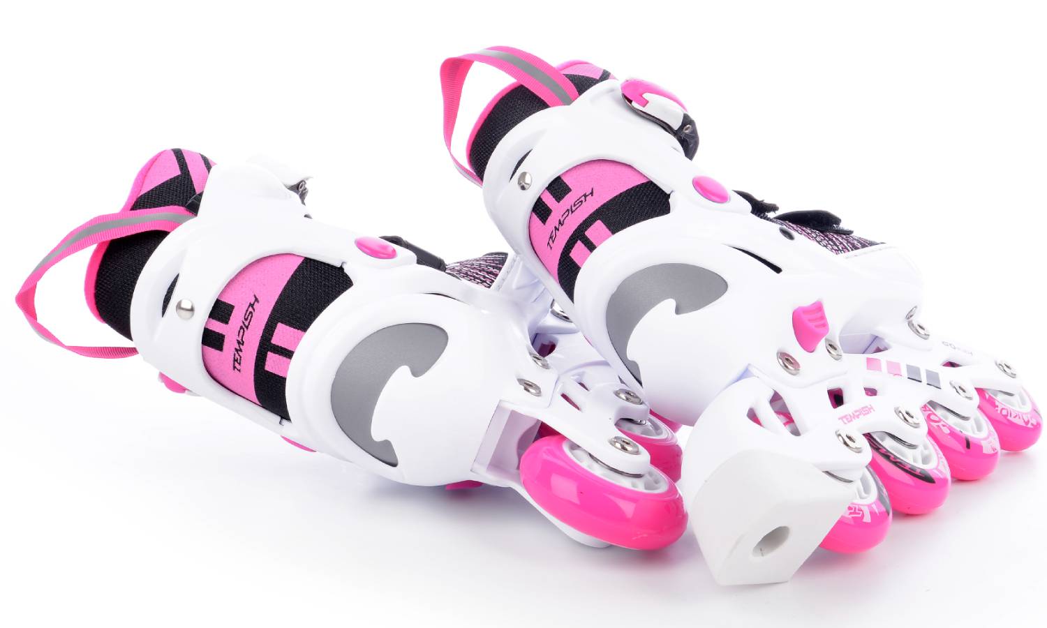 Роликовые коньки Tempish GOKID GIRL, размер 33-36 Бело-розовый 9