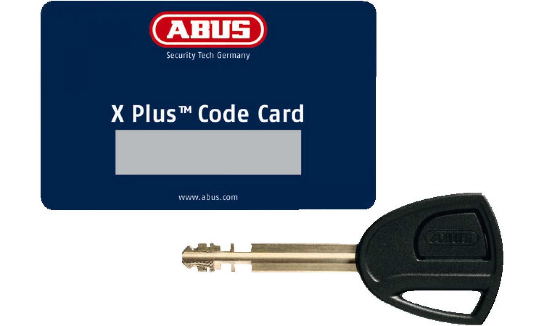 Замок сегментный ABUS 6000K/120 Bordo черный + крепление SH 2
