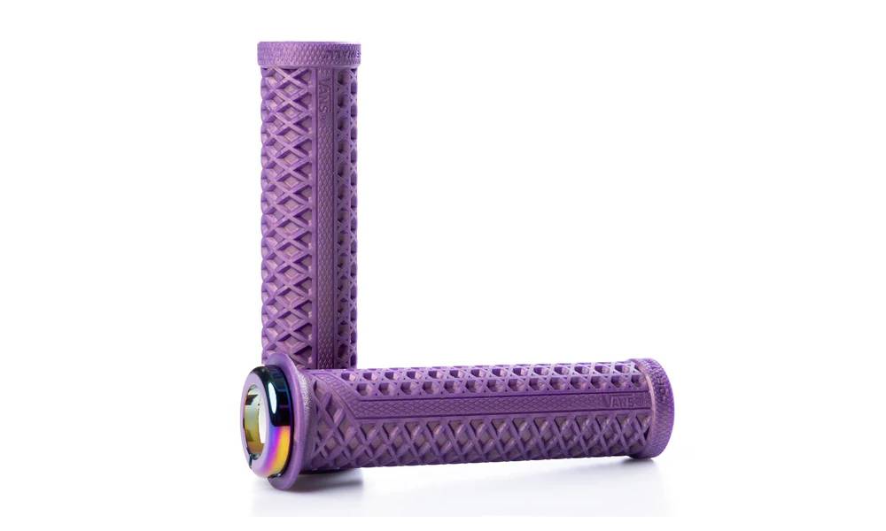 Гріпси ODI Vans v2.1 Lock-On MTB Closed End Iridescent Purple/Oil Slick 2