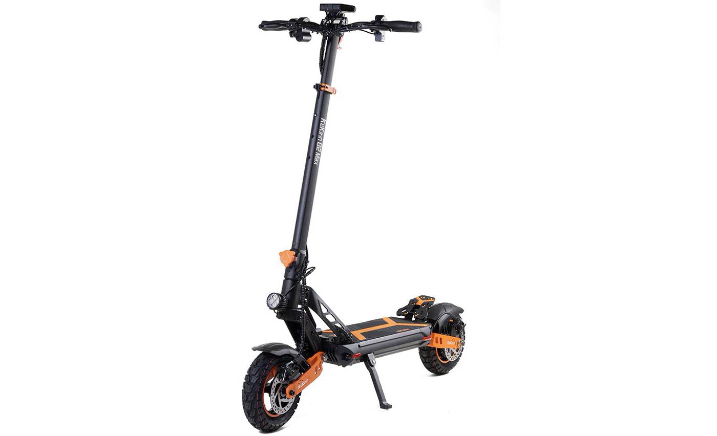 Электросамокат с сидением KUGOO KIRIN G2 MAX (1000 Вт; 20 Аh 48 В), черный 5