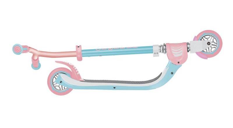 Самокат GLOBBER серии FLOW FOLDABLE 125, розово-голубой, 6+ 5