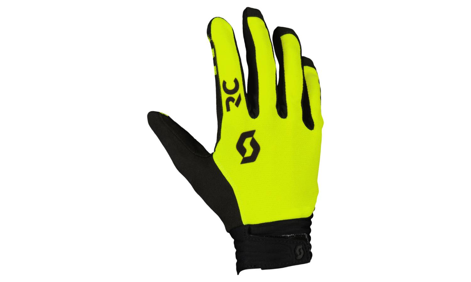 Велорукавички SCOTT DH FACTORY LF, розмір M, жовто-чорні Велорукавички SCOTT DH FACTORY LF, розмір M, жовто-чорні
