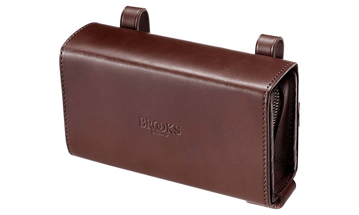 Фотографія Сумка підсідельна BROOKS D-Shaped Tool Bag, коричнева 