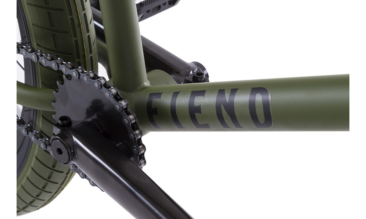 Фотография Велосипед Fiend Type O+ 20,5" 2021 Зеленый 4