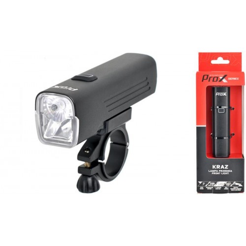Ліхтар передній ProX Kraz 1000лм, 4800mAh, USB-C, Powerbank 2
