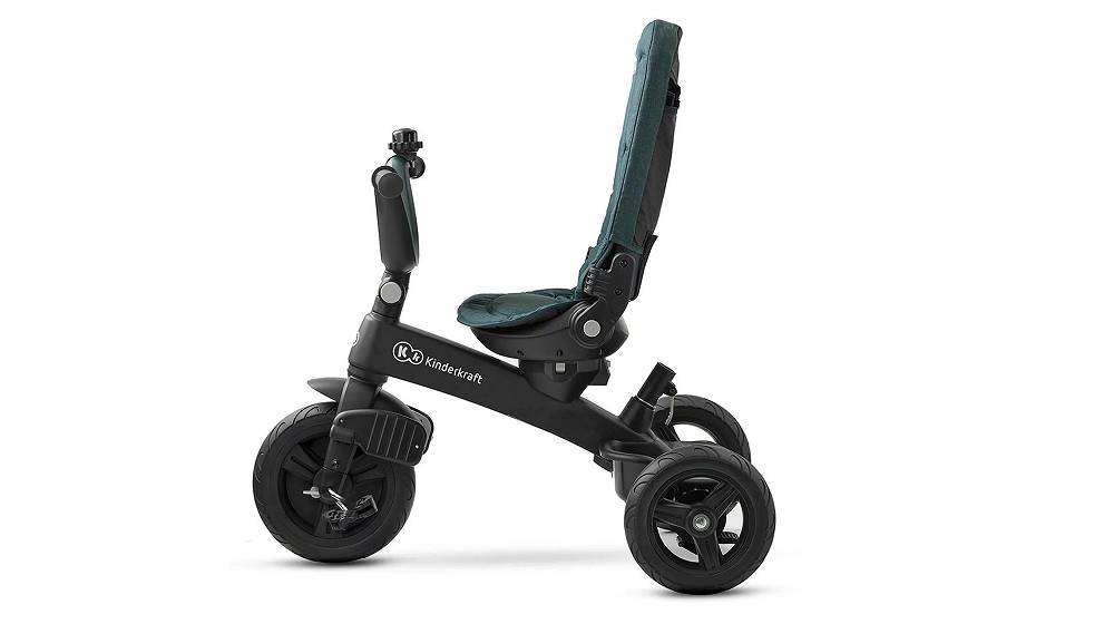 Трехколесный велосипед Kinderkraft Easytwist Midnight Green 11