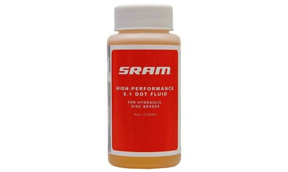 Тормозна рідина DOT 5.1 FLUID 4OZ(120ML) SRAM Тормозна рідина DOT 5.1 FLUID 4OZ(120ML) SRAM