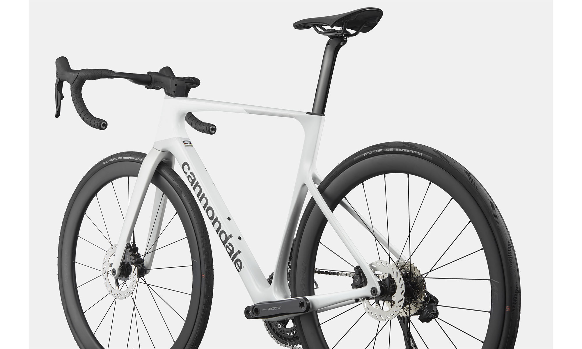 Велосипед Cannondale SuperSix EVO Carbon 5 28", размер M, рама 54 см, год 2026, белый 3