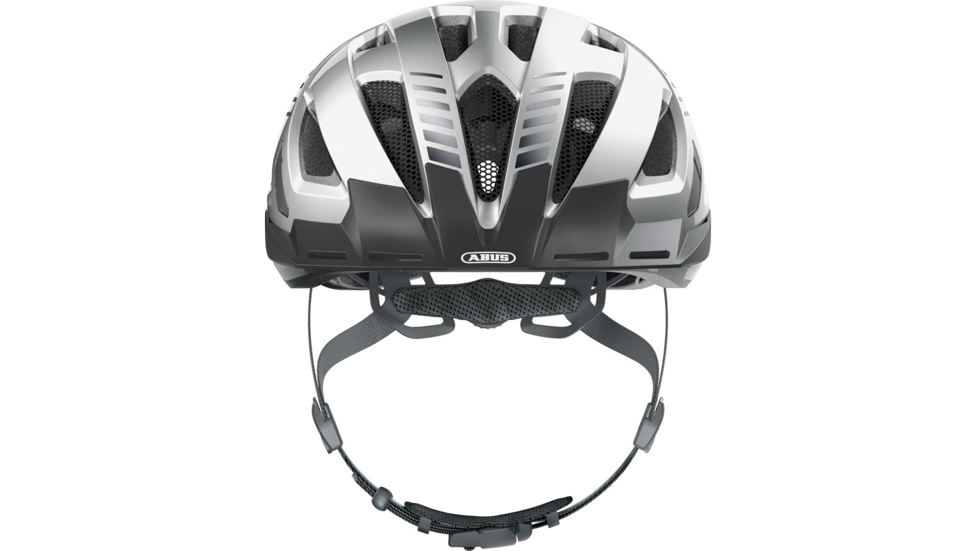 Велошлем ABUS URBAN-I 3.0 Signal Silver размер S (51-55 см), Серебристый 2