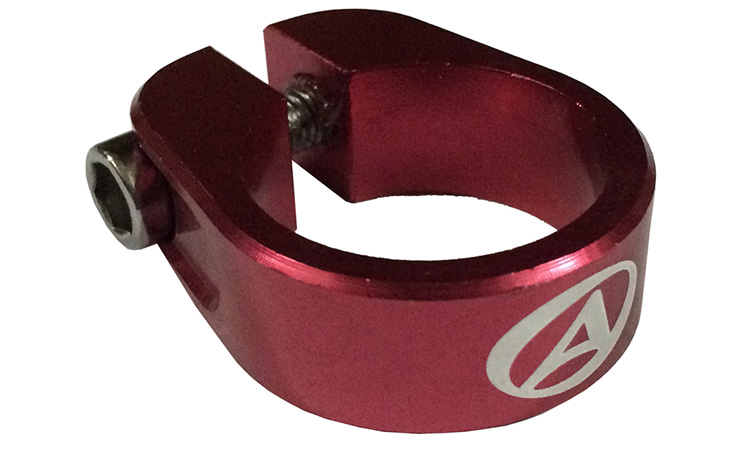 Фотографія Ексцентрик із затискачем сідла Author AQR-CM01-28.6 мм, червоний