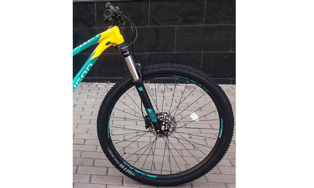 Фотографія Велосипед POLYGON XTRADA 7 29" 2021, розмір М, Бірюзовий 10
