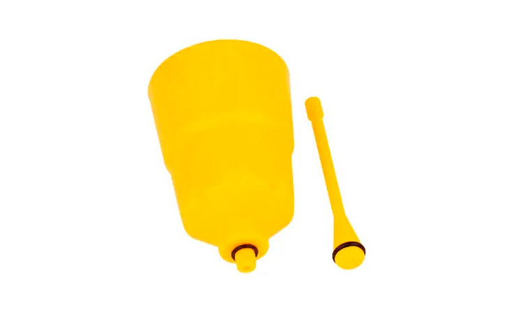 Фотография Воронка Ezmtb для прокачки гидравлики Shimano, жёлтая