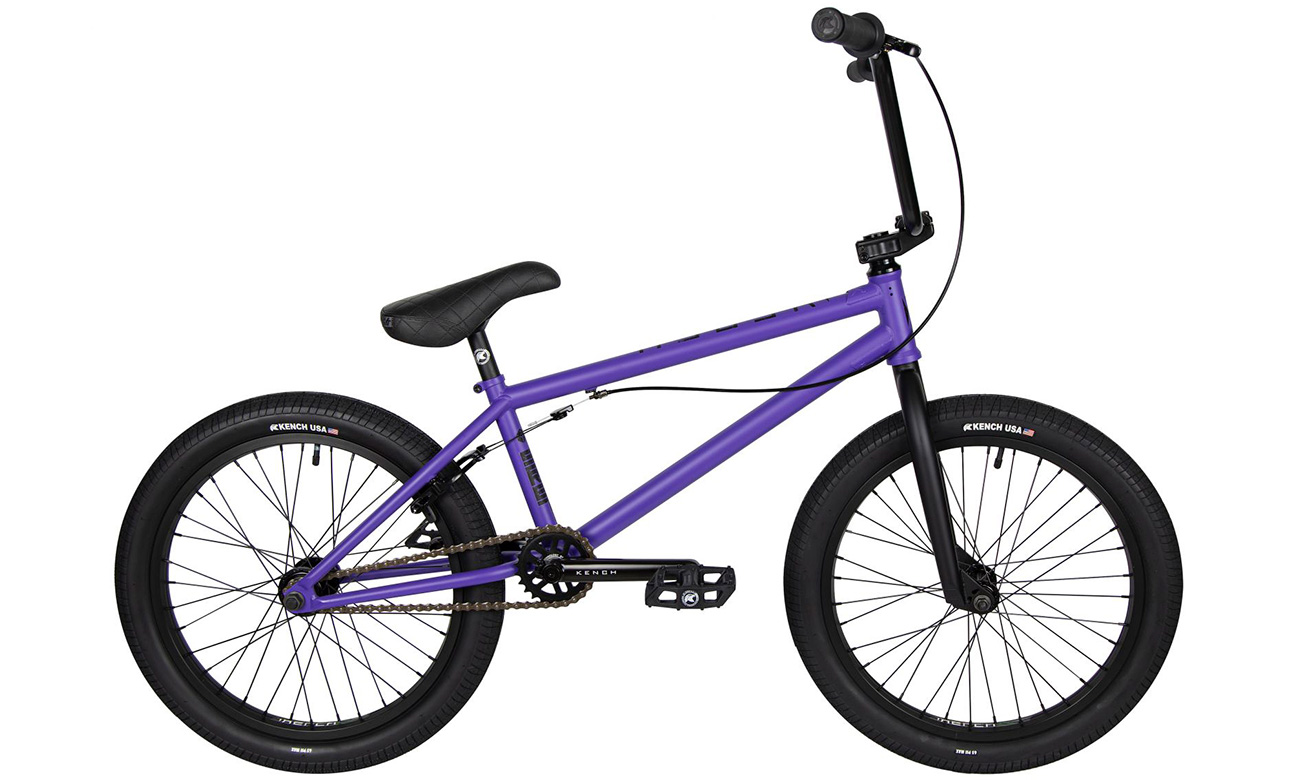 Фотографія Велосипед 20" BMX Kench Chr-Mo 20,75" (2021) Фіолетовий (матовий)