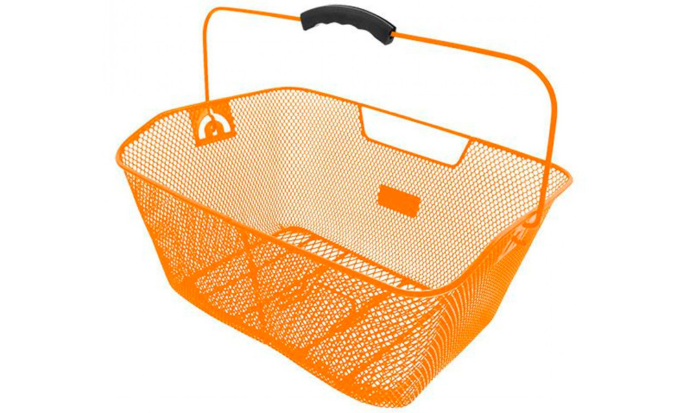 Фотография Корзина M-Wave на багажник, оранжевый