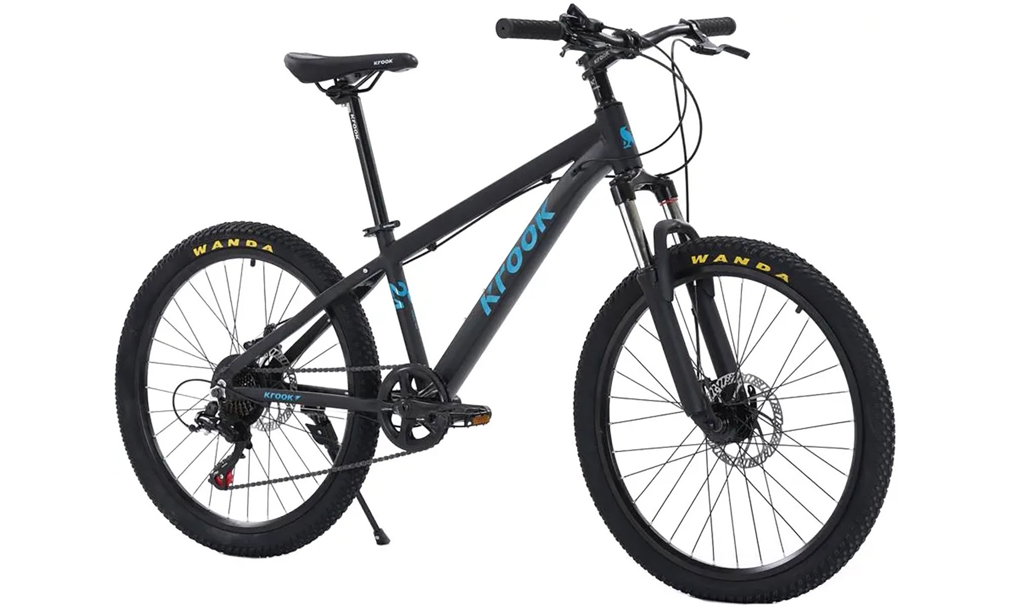 Велосипед Krook, 24", рік 2025, чорний 3 Велосипед Krook, 24", рік 2025, чорний 3