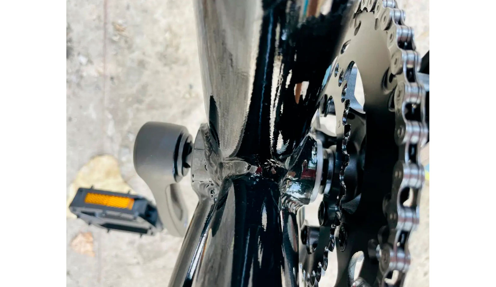 Фотография Велосипед DeMARCHE Gravel Point 2x9 28" размер S 2022 Черный 6