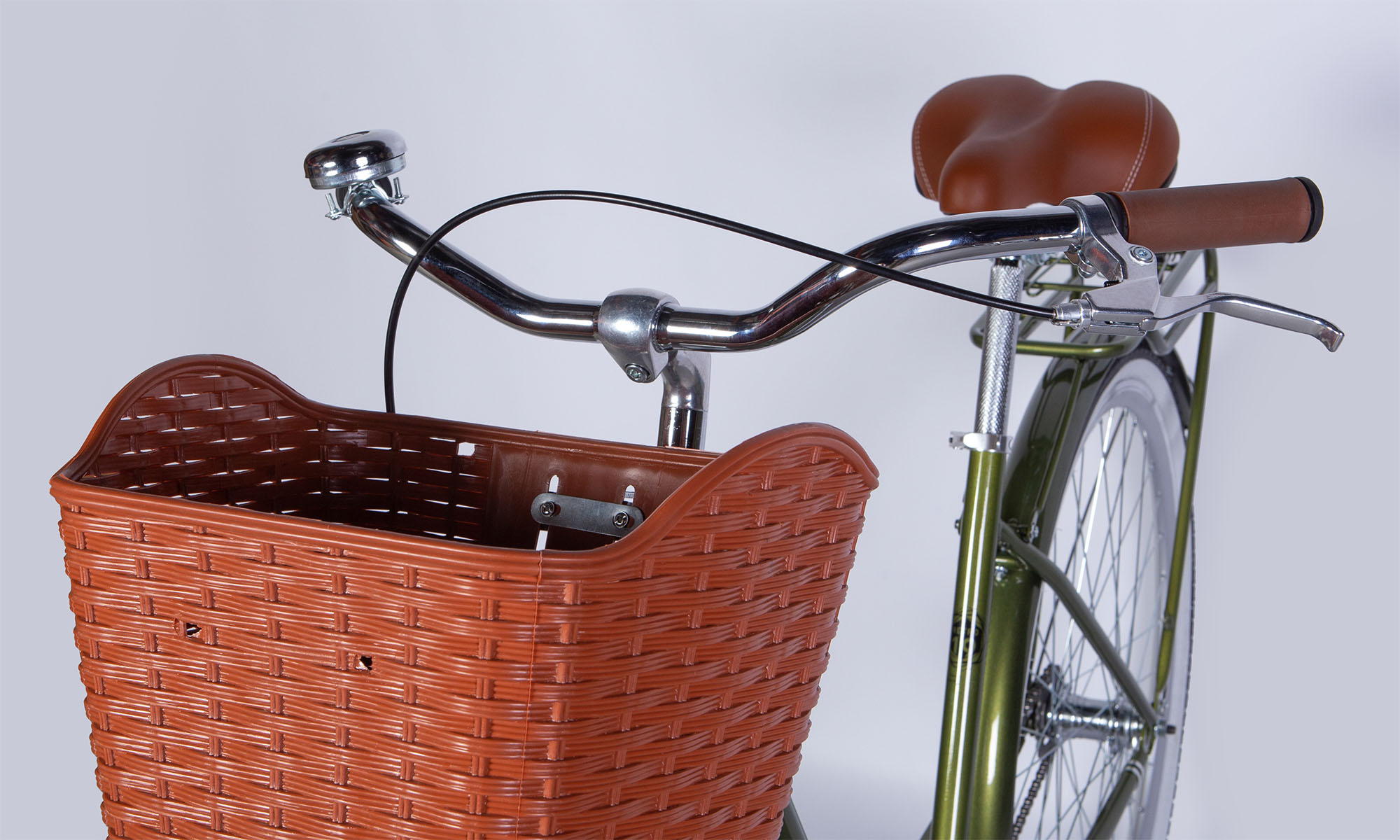 Фотография Велосипед Dorozhnik RETRO Velosteel 28", размер L, рама 19", 2025, зеленый 5