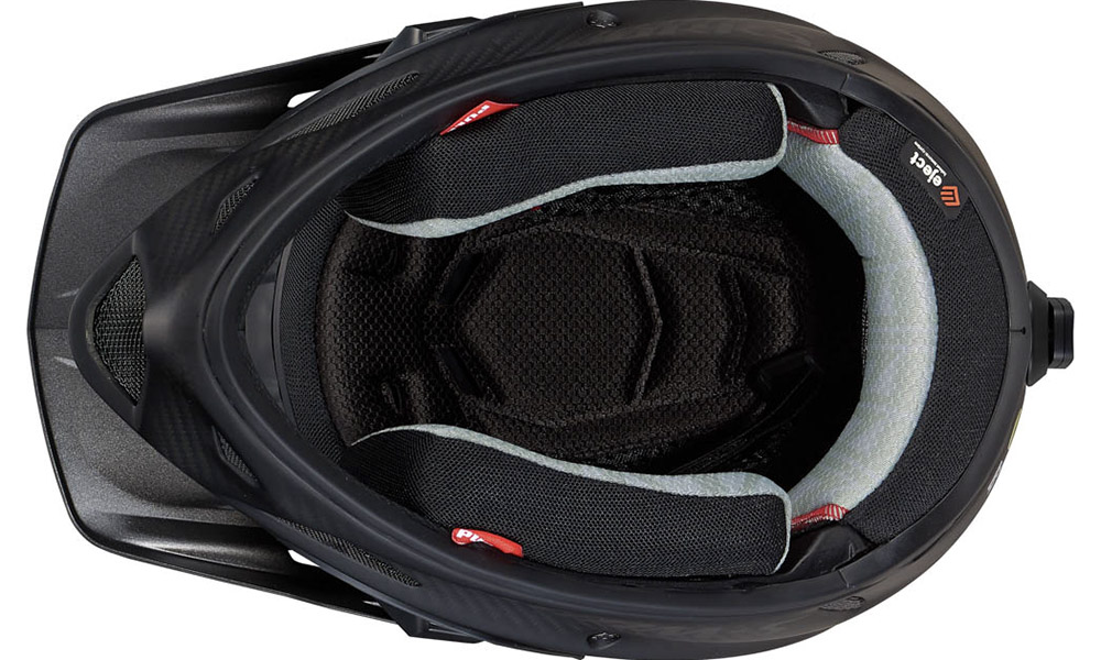 Шлем фуллфейс Specialized SW DISSIDENT DH ANGI READY MIPS CE MATTE RAW CARBON размер L (58-59 см), черный 2