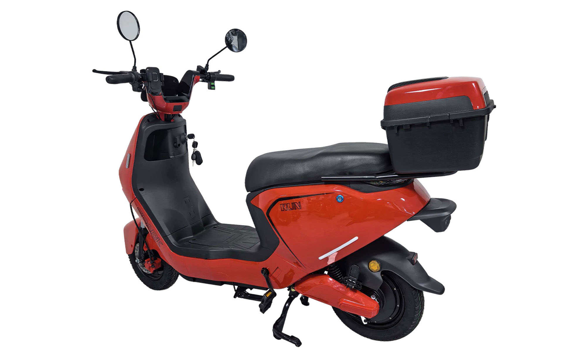 Велосипед з електромотором SPARK RUN 10", розмір 14", 60V/1000W/25Ah, рік 2026, червоний 3 Велосипед з електромотором SPARK RUN 10", розмір 14", 60V/1000W/25Ah, рік 2026, червоний 3