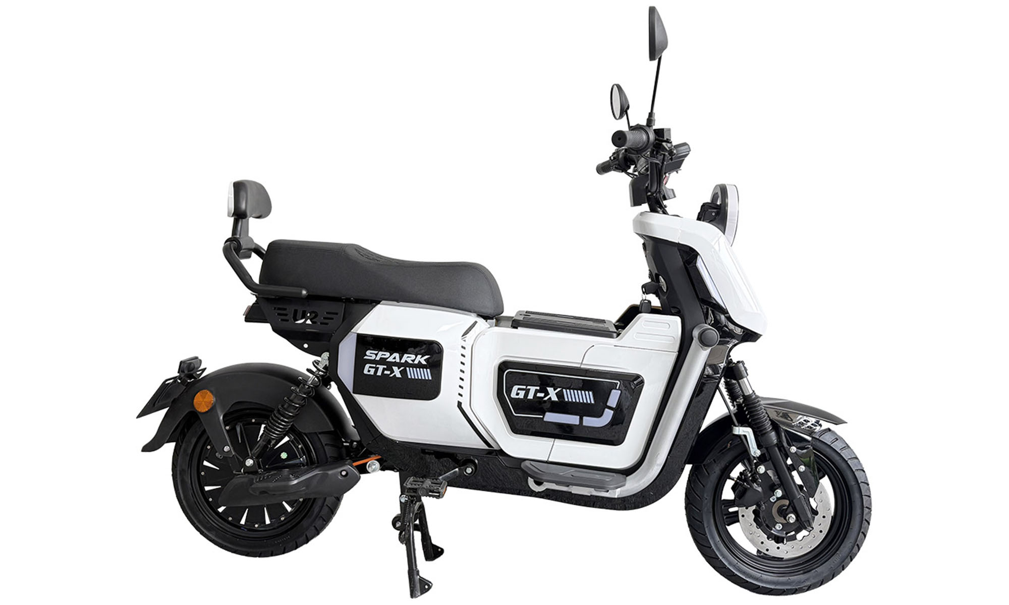 Велосипед с электромотором SPARK GT-X 12", рама 16", 72V/1500W/20Ah LiFePO4, белый Велосипед с электромотором SPARK GT-X 12", рама 16", 72V/1500W/20Ah LiFePO4, белый