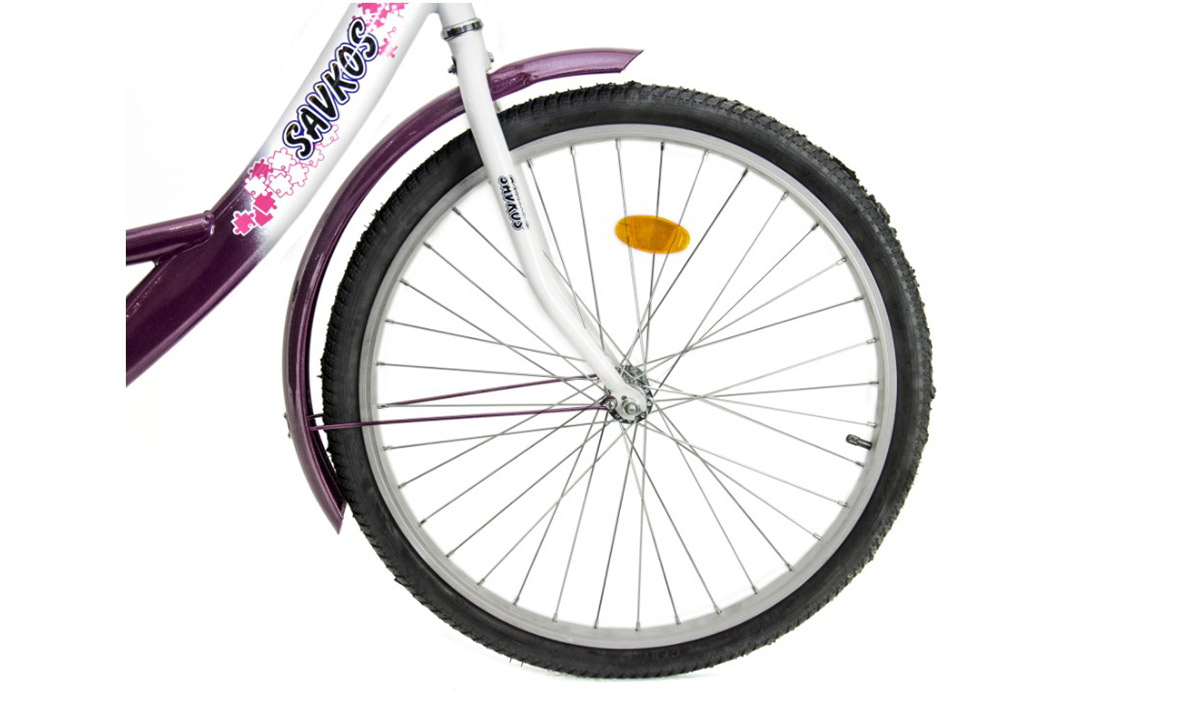 Фотография Велосипед подростковый 24" ХВЗ Teenager 01-2 (2020) 2020 Фиолетовый 6