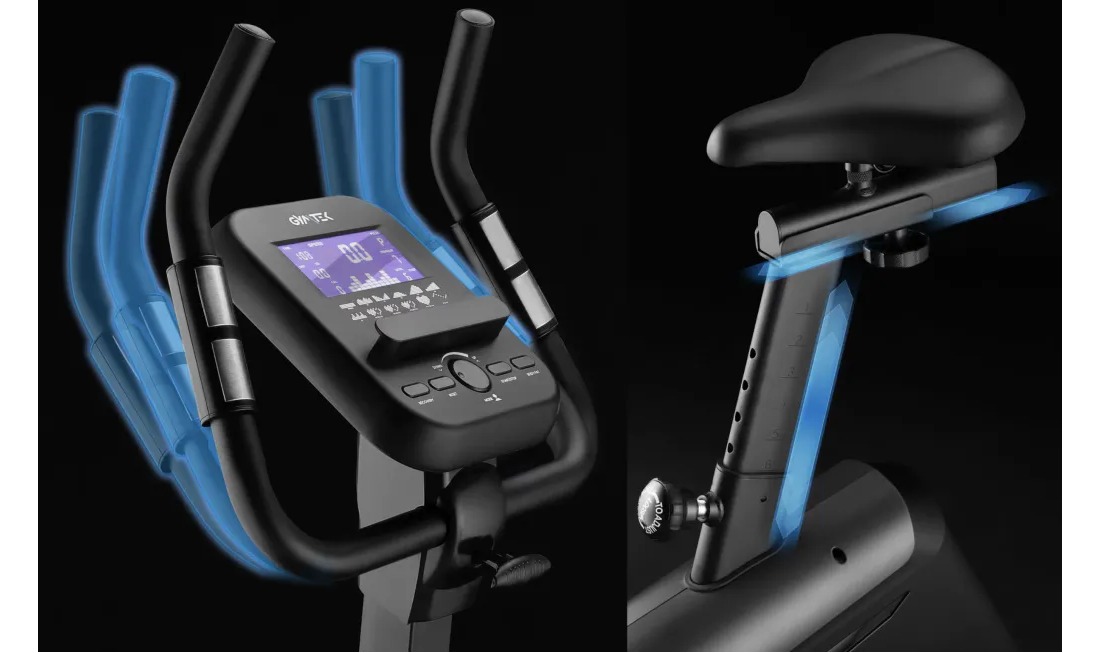 Велотренажер Gymtek XB4500 электромагнитный синий 11 Велотренажер Gymtek XB4500 электромагнитный синий 11