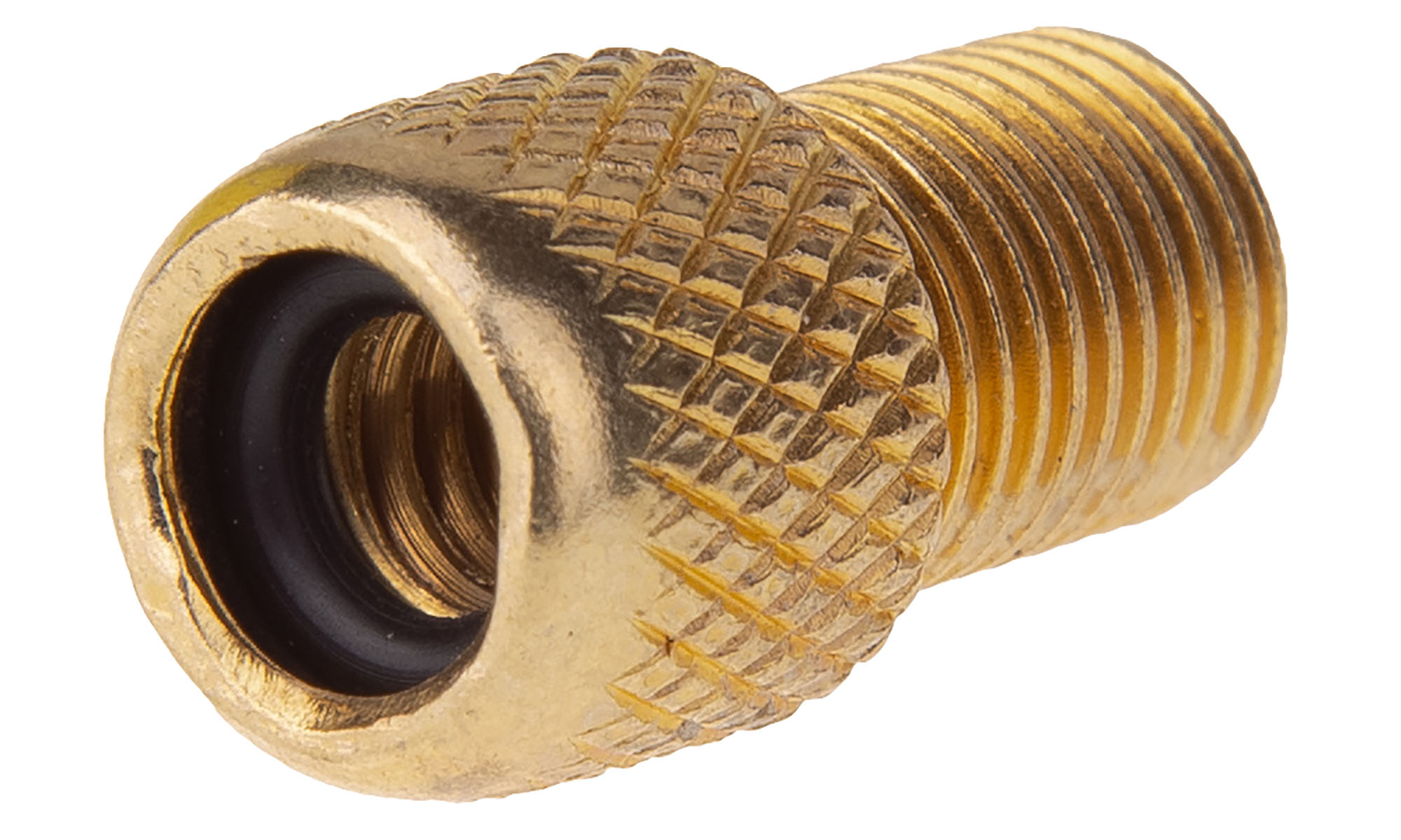 Переходник ONRIDE CL AV-FV с ниппеля FV на AV, латунь (уп 30 шт.) 2