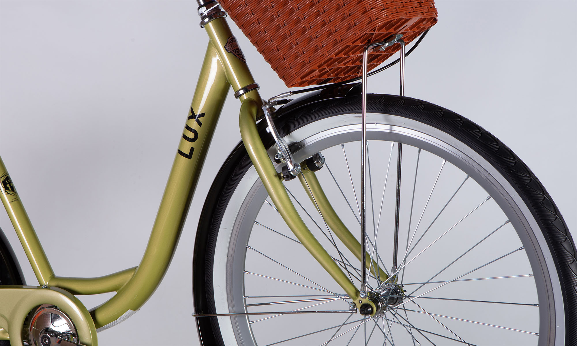 Велосипед Dorozhnik LUX Velosteel 26", размер M, рама 17", год 2025, бледно-зеленый 4