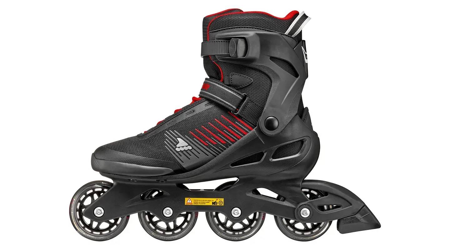 Ролики Rollerblade Zetrablade black-red 310 4